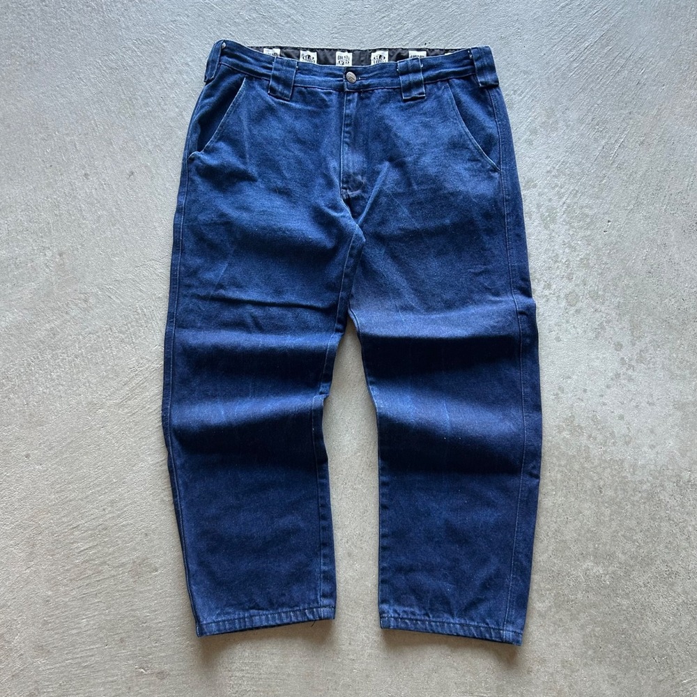 Vintage County FB Jeans Size 40x30 Blue Y2K Medium Wash Denim Chicano Baggy